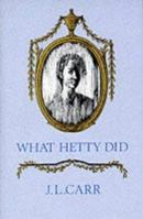 What Hetty Did 0900847913 Book Cover