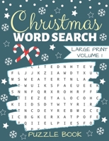 Christmas Word Search: Puzzle Book Large Print | 40 Christmas Puzzles & Xmas Activity Games (Edition/Volume 1) 1671963113 Book Cover