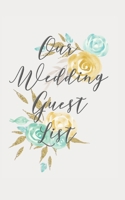 Our Wedding Guest List 1650993692 Book Cover