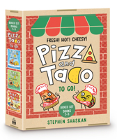 Pizza and Taco To Go! 3-Book Boxed Set: Pizza and Taco: Who's the Best?; Pizza and Taco: Best Paryt Ever!; Pizza and Taco Super-Awesome Comic! 0593565266 Book Cover