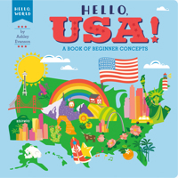 Hello, USA!: A Book of Beginner Concepts 0593520610 Book Cover