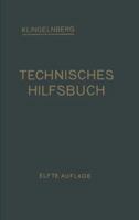 Klingelnberg Technisches Hilfsbuch 3662354179 Book Cover