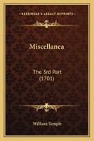 Miscellanea: The 3rd Part 1104782227 Book Cover
