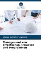 Management von öffentlichen Projekten und Programmen 6204383809 Book Cover