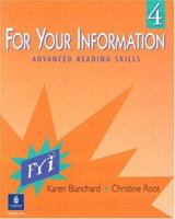 For Your Information 4 with Longman Advanced American Dictionary CD-ROM 0131841866 Book Cover