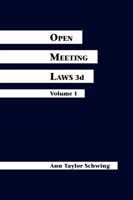 Open Meeting Laws 3D 1888215186 Book Cover