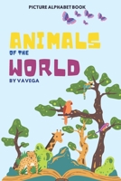 Animals of the World: Picture Alphabet Book B09KN65Z5X Book Cover