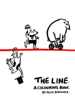 The Line: A Colouring Book 1908714239 Book Cover