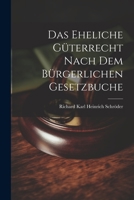 Das Eheliche Güterrecht Nach dem Bürgerlichen Gesetzbuche 1021996483 Book Cover