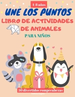 V2 Une Los Puntos ANIMALES libro de actividades para ni�os 4-8 a�os: 50 Chistoso ANIMALES Punto por Punto libro de colorear para ni�os, gran regalo para ni�os y ni�as (Spanish Edition) 8490164649 Book Cover