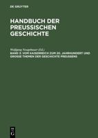 Handbuch Der Preubischen Geschichte 3110140926 Book Cover