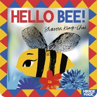 Hello Bee!: A Minibeast Search-And-Find Mirror Book 1035037521 Book Cover