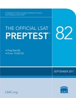 The Official LSAT Preptest 82: (sept. 2017 Lsat) 0998339741 Book Cover
