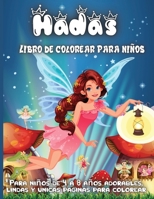 Hadas Libro de colorear para ni�os: Un divertido libro de colorear para ni�os de 4 a 8 a�os 1006871160 Book Cover