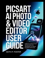 Picsart AI Photo & Video Editor User Guide: Complete Step by Step Instructions for Beginners to Create Stunning Edits Fast (Video Editing Simplified) B0GWQRVBHZ Book Cover