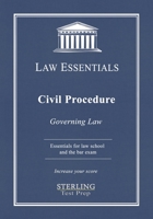 Civil Procedure, Law Essentials: Governing Law for Law School and Bar Exam Prep 1954725213 Book Cover