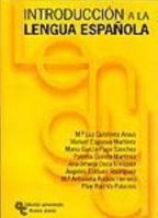 Introducción a la Lengua Española 8480046791 Book Cover