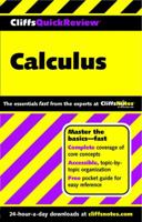 Calculus (Cliffs Quick Review) 0764563769 Book Cover