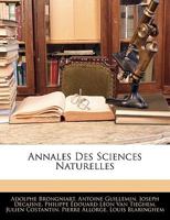 Annales Des Sciences Naturelles 1145655947 Book Cover