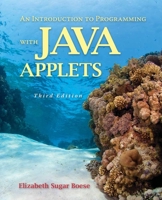 An Introduction to Programming with Java Applets 0763754609 Book Cover