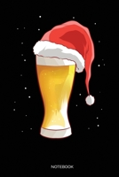 Notebook: Blank Lined Journal 6x9 – Christmas Beer Drinking Notebook I Brewery Owner And Craft Brewing Gift 1711314749 Book Cover