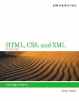 New Perspectives on Html, Css, and XML, Comprehensive 1285059093 Book Cover
