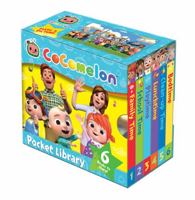 Official CoComelon Pocket Library: 6 little books about JJ, his family and friends – perfect for pre-schoolers! 0755504038 Book Cover