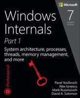 Windows Internals, Part 1: User Mode 0735648735 Book Cover