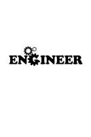 Engineer: Das handliche leere karierte Notizbuch f�r Ingenieure - 120 Seiten in ca. A5 Softcover - Perfekt als Tagbuch f�r die Schule, Arbeit, Studium oder als Geschenkidee zum Geburtstag, Ostern oder 1079113797 Book Cover