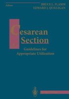 Cesarean Section: Guidelines for Appropriate Utilization