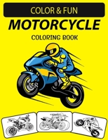 Motorcycle Coloring Book: New & Expanded Edition Unique Designs Motorcycle Coloring Book for Adults B08LK1FBX4 Book Cover