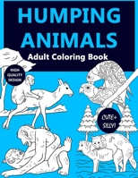 Humping animals Adult coloring book 1951161645 Book Cover