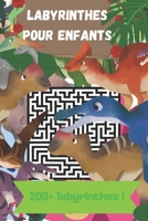 Labyrinthes pour enfants: Labyrinthes pour enfants - Carnet de 200 labyrinthes (French Edition) B08J1WGZ8Q Book Cover