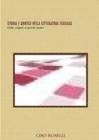 Storia E Modelli Della Letteratura Italiana Dalle Origini AI Giorni Nostri 1291174648 Book Cover