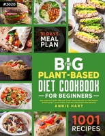 THE BIG PLANT- BASED DIET COOKBOOK FOR BEGINNERS: 1001 Everyday Quick And Easy Plant-Based Recipes To Lose Weight Effortlessly. 31 Days Meal Plan Included. (#2020 New Recipes) B085K5TXTD Book Cover