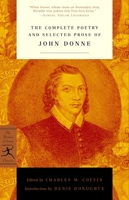The Complete Poetry and Selected Prose of John Donne 0375757341 Book Cover