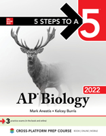 5 Steps to a 5: AP Biology 2022 1264267215 Book Cover