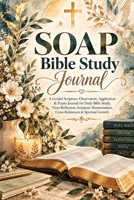 Soap Bible Study Journal: A Guided Scripture, Observation, Application & Prayer Journal for Daily Bible Study, Verse Reflection, Scripture Memorization, Cross-References & Spiritual Growth 3567039164 Book Cover