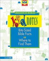 Halley's Bible Kidnotes: Bite-Sized Bible Facts and Where to Find Them 0310701171 Book Cover