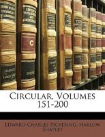 Circular, Volumes 151-200 1340753227 Book Cover