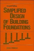 Simplified Design of Building Foundations 0471062677 Book Cover