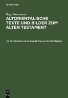 Altorientalische Bilder Zum Alten Testament 3111063577 Book Cover