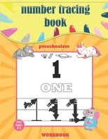 number tracing book for preschoolers and kids ages 3-5: number tracing workbook for preschoolers with dots for learn to write numbers 1-50 | preschool ... to writing numbers ages 2, 3, 4, 5, 6 B08WJY7YQB Book Cover