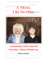 A Trial Like No Other: A documentary of Facts about the Richard Chichakli – Viktor Bout saga 1634244222 Book Cover