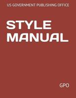 STYLE MANUAL: GPO 1731419570 Book Cover