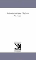 Report in Education 1147209162 Book Cover