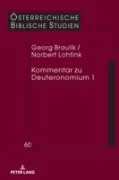 Kommentar zu Deuteronomium 1 (Österreichische Biblische Studien, 60) (German Edition) 3631895216 Book Cover