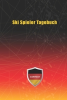 Ski Spieler Tagebuch: Notizbuch, Notizblock, Buch mit 120 linierten Seiten f�r To-Do Listen - Tagebuch - Journal - Schulheft - Collegeblock 1661674283 Book Cover