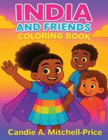India and Friends Coloring Book B0FKST1JT8 Book Cover