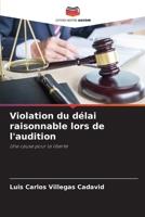 Violation du délai raisonnable lors de l'audition 6205865610 Book Cover